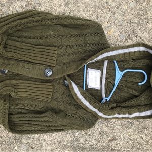 Woman’s Aeropostale sweater cardigan (Green) L